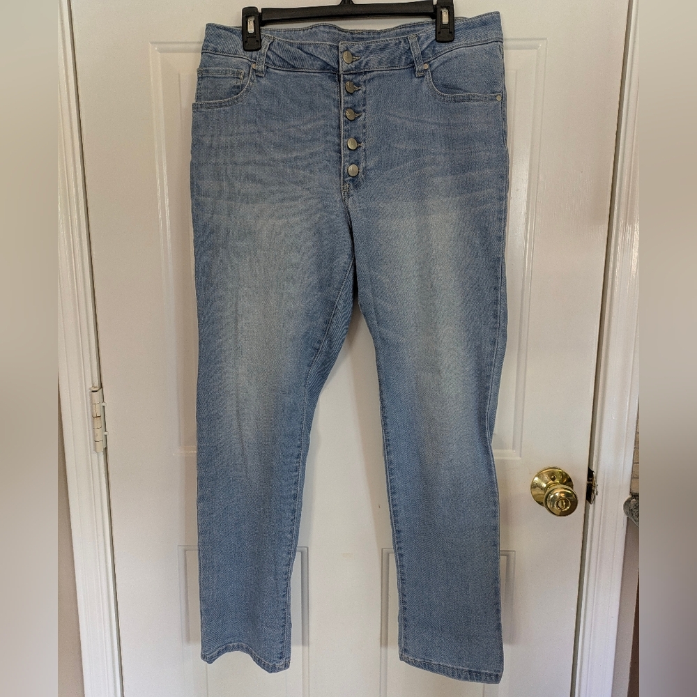 d. jeans Women's High Rise Light Blue Jeans